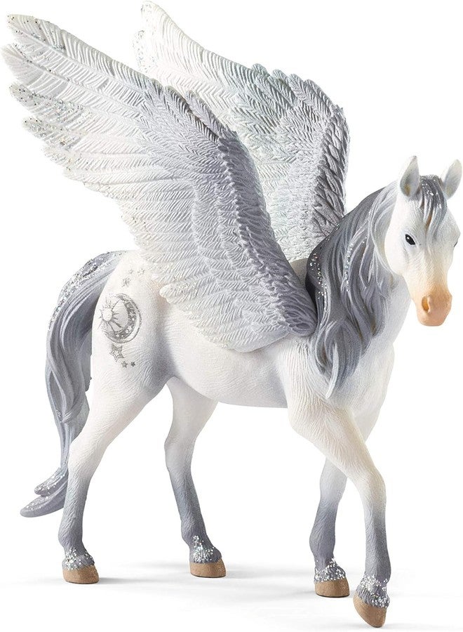 Mallexo Realistic Unicorn Toys for Kids PVC Horse Mythical Animal Pegasus Creature Figurine Toy Set for Girls Wildlife Big Unicorns Playset Pegacorn Ornaments Toys Birthday Gift Party Decor Item - Image 1